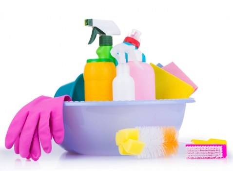 Illustration summarizing cookie use for a carpet cleaning website