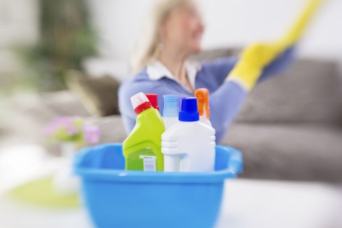 Dust and stain removal from a mattress surface